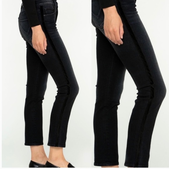 Hudson Nico Straight Tuxedo Stripe Jeans - Picture 11 of 11